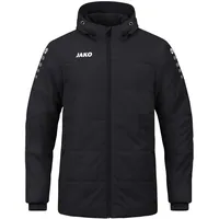 Jako Team Coachjacke mit Kapuze Kinder schwarz 164