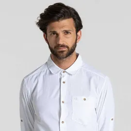 Craghoppers Langarmhemd Weiß XL