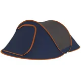 🎪 Bolan Home Pop-Up-Zelt für 1-2 Personen Camping Urlaub Zelt Strand blau ✅NEU✅