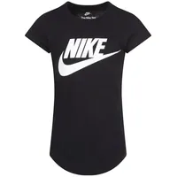 Nike Unisex für Kinder. 36F269 Futura T-shirt schwarz (5años=
