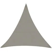 casa pura Wasserabweisendes Sonnensegel dreieckig 300 x 300 x 300 cm Grau