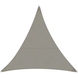 casa pura Wasserabweisendes Sonnensegel dreieckig 300 x 300 x 300 cm Grau