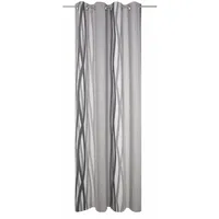 Wirth Brooklyn Ösen 145 x 180 cm grau