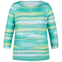 Rabe T-Shirt Gestreift in Grün für Damen - 40