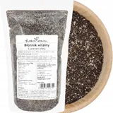 Ballaststoffe Flohsamen Mischung 1 kg – mit ganzen Flohsamen & Flohsamenschalen, 54 g Ballaststoffe, natürlich, vegan, Kuchnia Zdrowia