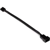 Alphacool 18673 Lüfterkabel 4-Pin auf 4-Pin 15cm - schwarz