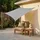 Relaxdays Sonnensegel, HDPE Anthrazit,