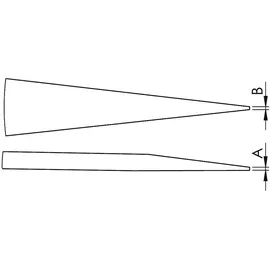 WETEC PRO Präzisions-Pinzette 249, Ausführung CF