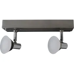 NÄVE LED Deckenspot "Jericho", grau (chromfarben), H: 13,7cm, Lampen, incl. Leuchtmittel, Farbe: chrome