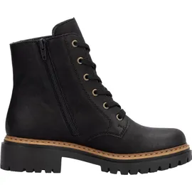 Rieker Schnürstiefeletten in Schwarz | Gr.: 40
