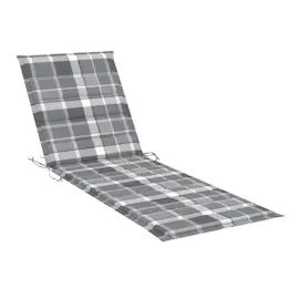 vidaXL Sonnenliege 200 x 70 x 77 cm Grau