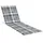 vidaXL Sonnenliege 200 x 70 x 77 cm Grau