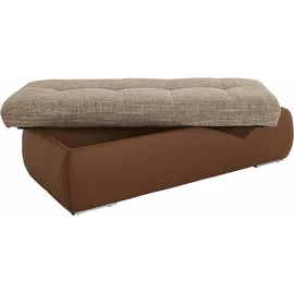 DOMO collection Moric Kunstleder Softlux espresso/beige