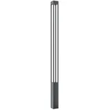 maytoni gmbh Elbe Außenpoller Metall 200 cm 25 W inkl. LED-Lampe grau
