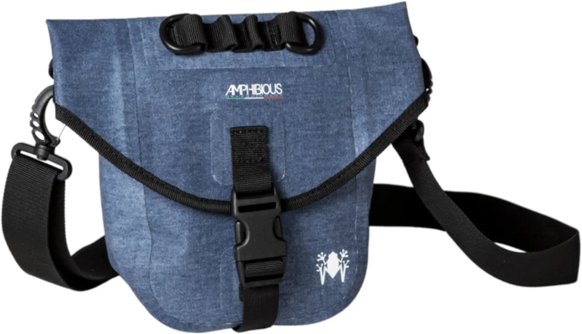 Amphibious Kur Messenger Tasche, blau