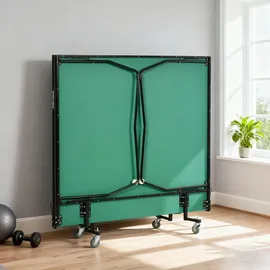 sportnow Tischtennisplatte Klappbar Grün