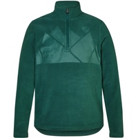 Ziener Kinder JONKI Skipullover Skirolli Funktions-Shirt | atmungsaktiv Fleece warm, deep green, 152