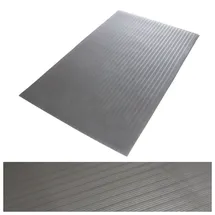 etm Anti-Ermüdungsmatte Silikon/Vinyl 60 x 250 cm Grau