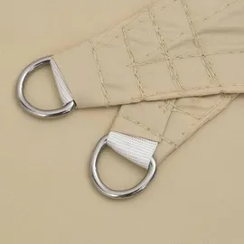 vidaXL Sonnensegel Oxford-Gewebe Quadratisch 6 x 6 m Beige