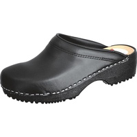 Saliha PolyurethanClogs (offen) Gr. 47 - Schwarz - 47