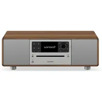 Sonoro Kompaktanlage Prestige SO-3310-200-WA walnuss silber