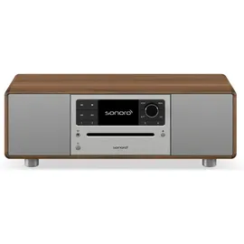 Sonoro Kompaktanlage Prestige SO-3310-200-WA walnuss silber