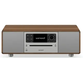 Sonoro Kompaktanlage Prestige SO-3310-200-WA walnuss silber