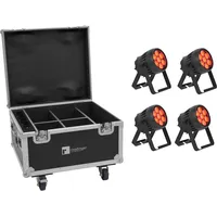 Eurolite Set 4x AKKU IP PAR 7 QCL CRMX