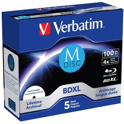 Verbatim Blu-ray-Rohling Verbatim BD-R M-Disc 100 GB, Blu-ray-Rohlinge