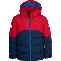 TROLLKIDS Kids Gryllefjord Jacket 104 bright red/mystic blue/medium blue