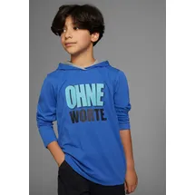 Kidsworld Kapuzenshirt in royalblau | Gr.: 176/182