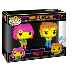 Funko - POP! - Stranger Things - Robin&Steve Blacklight 2-Pack