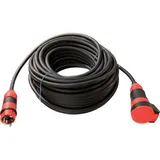 as - Schwabe AS Schwabe 62253 Strom Verlängerungskabel 16A Schwarz 25.00m H07RN-F 3G 2,5mm2