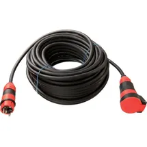 as - Schwabe AS Schwabe 62253 Strom Verlängerungskabel 16A Schwarz 25.00m H07RN-F 3G 2,5mm2