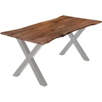 Sam möbel gmbh Esstisch Akazie nussbaumfarben 220 x 100