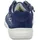 superfit - Schnürschuhe TENSY - BLUMEN in blau, Gr.27