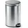 Durable Treteimer 12 l edelstahl
