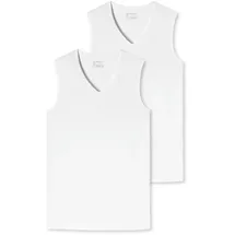 SCHIESSER T-Shirt 2er Pack in weiß | Gr.: L