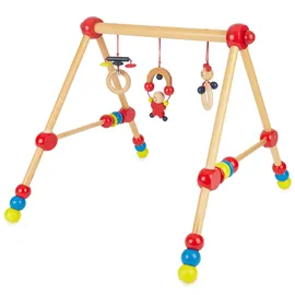 Bieco höhenverstellbares Baby-Gym Holz