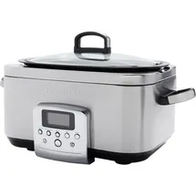 GreenPan Slow Cooker silber Multicooker