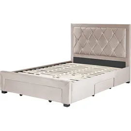 Beliani Lievin 140 x 200 cm Beige