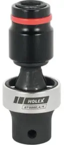 HOLEX Verbindungsstück mit Schnellkupplung für Maschinenschrauber 45° schwenkbar 4/4