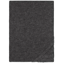 biberna Spannbettlaken Melange-Flanell 140 x 200 - 160 x 200 cm titanium