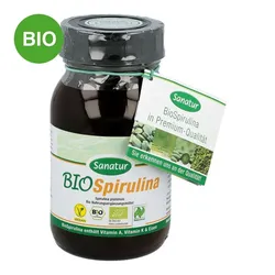 Biospirulina aus ökologischer Aquakultur Tabletten