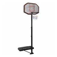 VidaXL Basketballständer Schwarz 258-363 cm Polyethylen