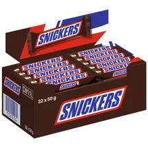 schokolade-riegel Snickers Thekendisplay mit 32 einzeln verpackten Riegeln 32x50g