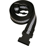 URBAN CLASSICS Reflective Belt in Schwarz, Größe L/XL