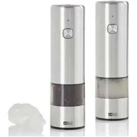 AdHoc i.Mill Pfeffermühle 17 cm Silber befüllt