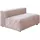 KAWOLA Sessel MIA Cord 72 x 71 x 70 cm Braun mit Kissen
