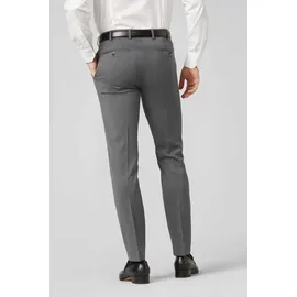 Meyer Anzughose "Bonn", Herren, Gr. 60, Normalgrößen, grau, 53% Polyester;45% Wolle;2% Elasthan, unifarben, slim fit lang, Hosen, mit 4-Way-Stretch
